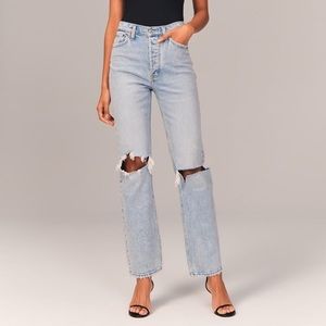 ABERCROMBIE & FITCH - Dad High Rise Jeans - Curve Love